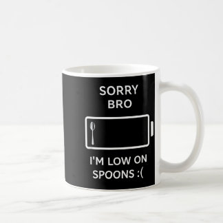 Entschuldigung Bruder, mir gehen die Löffel aus lu Kaffeetasse