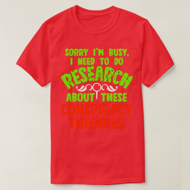 Entschuldigung, dass ich beschäftigt bin, muss ich T-Shirt (Design vorne)