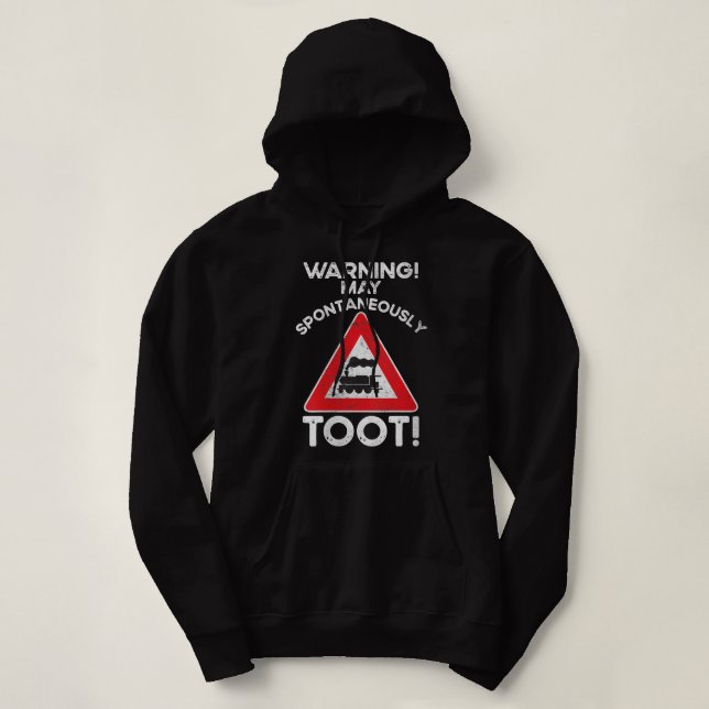 Entschuldigung, dass ich den Zug überfahren habe,  Hoodie (Design vorne)