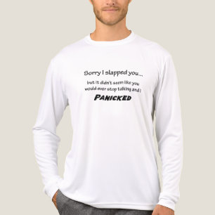 Entschuldigung, dass ich dich geohrfeigt habe  Tri-Blend shirt