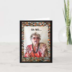 Entschuldigung, dass ich so spät bin karte