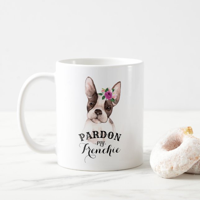 Entschuldigung für meine französische Tasse (Mit Donut)