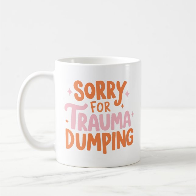 Entschuldigung Für Trauma-Mug Kaffeetasse (Links)