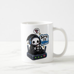 Entschuldigung, ich bin offline Introvertierter Ga Kaffeetasse