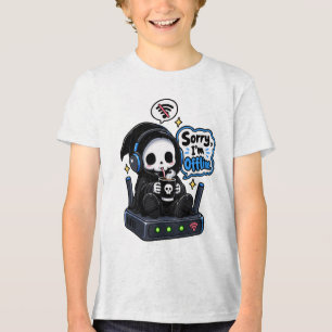 Entschuldigung, ich bin offline Introvertierter Ga Tri-Blend Shirt