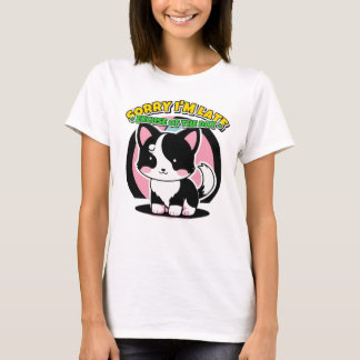 Entschuldigung, ich bin spät dran, mein Hund war s T-Shirt