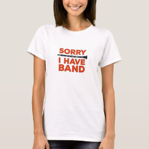 Entschuldigung, ich habe eine Band T-Shirt