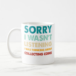 Entschuldigung, ich habe nicht zugehört, ich dacht kaffeetasse