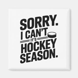 Entschuldigung, ich kann nicht. Es ist Hockey-Sais Magnet