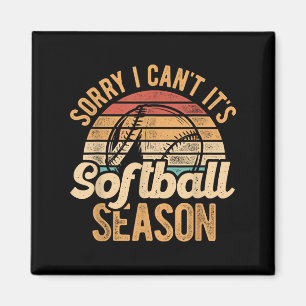 Entschuldigung, ich kann nicht, es ist Softballsai Magnet