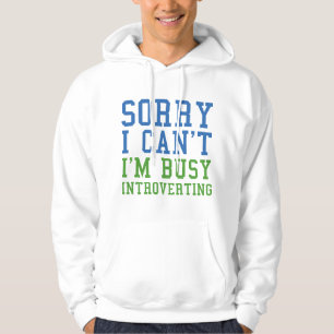 Entschuldigung, ich kann nicht, ich bin introverti hoodie