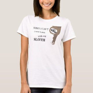 Entschuldigung, ich kann nicht, ich habe Pläne mit T-Shirt