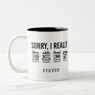 Entschuldigung, ich kümmere mich wirklich nicht um zweifarbige tasse