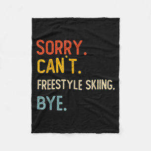 Entschuldigung, kann Freestyle-Skifahren nicht Tsc Fleecedecke