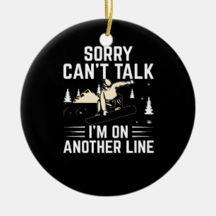 Entschuldigung, kann nicht sprechen, ich bin auf e keramik ornament