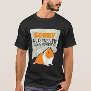 Entschuldigung Kinder Mein Meerschweinchen Hat Mei T-Shirt