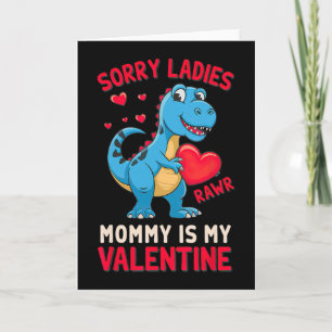 Entschuldigung Ladys Mami ist mein Valentinsgruß v Karte