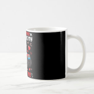 Entschuldigung Ladys Oma ist mein Valentins-Dinosa Kaffeetasse