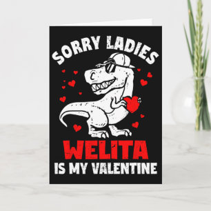 Entschuldigung Ladys Welita ist mein Valentins-Din Karte