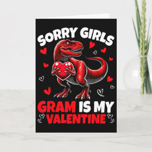 Entschuldigung Mädchen Gram ist mein Valentins-Din Karte