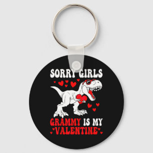 Entschuldigung Mädchen Grammy ist mein Valentins-D Schlüsselanhänger