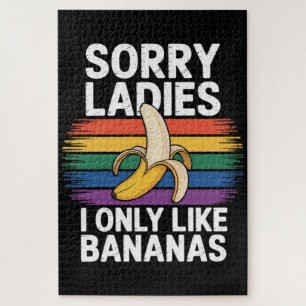 Entschuldigung Mädchen Ich mag Bananen Lustig
