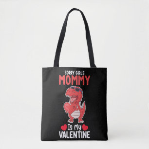 Entschuldigung Mädchen Mami ist mein Valentins T R Tasche