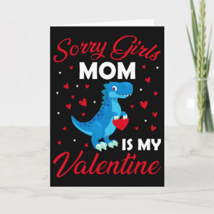 Entschuldigung Mädchen meine Mutter ist mein Valen Karte