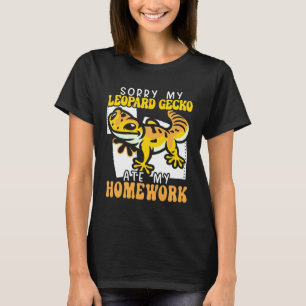 Entschuldigung, mein Leopardgecko hat meine Hausau T-Shirt