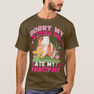 Entschuldigung meine Guinea Schweinefleisch Ate Me T-Shirt