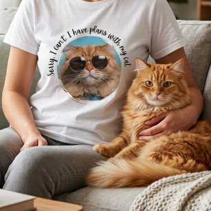 Entschuldigung Pläne Mit Katze Katzen Mama Origina T-Shirt