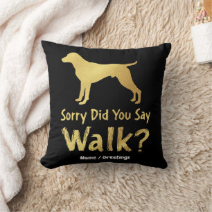 Entschuldigung, Sagten Sie Lustig T-Shirt Für Hund Kissen