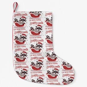 Entschuldigung Santa, ich bin wild gewesen Lustige Kleiner Weihnachtsstrumpf