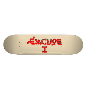 Entschuldigung Skateboard