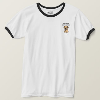 Entschuldigung Später Grumpy Hund T-Shirt