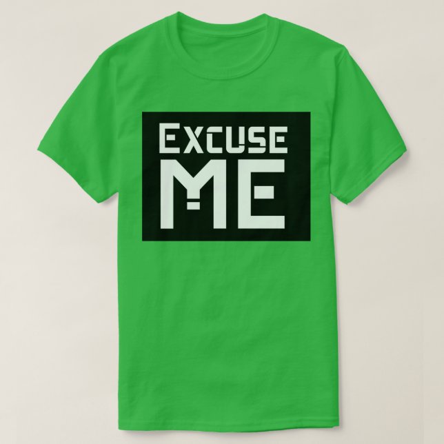 Entschuldigung T-Shirt (Design vorne)