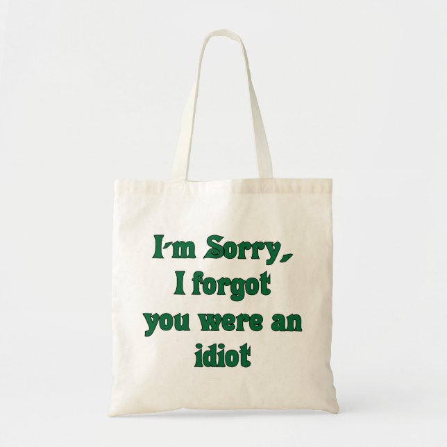Entschuldigung, Tasche (Vorne)