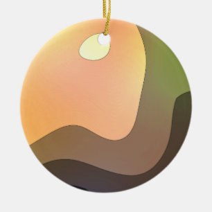 Entschwinden Keramik Ornament