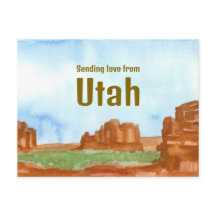 Entsendung der Liebe Utah Rocks Südwestwüste