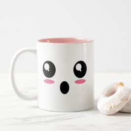 "Entsetzte" Emoji Tasse
