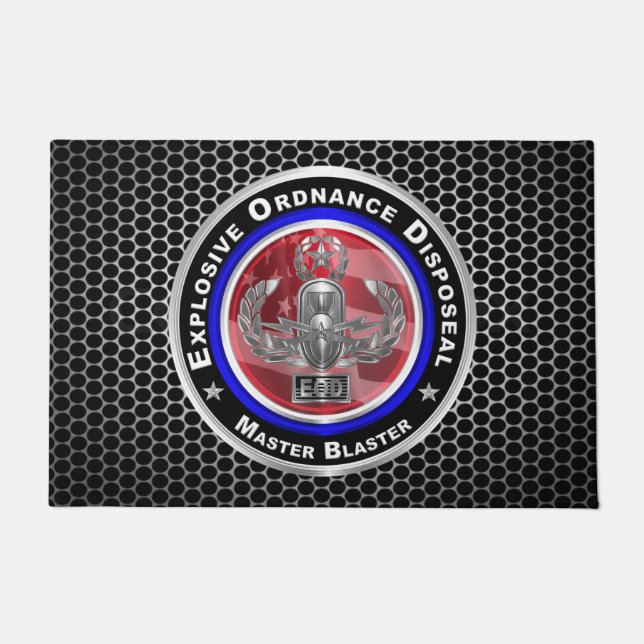 Entsorgung explosiver Stoffe (EOD)  Fußmatte (Vorderseite)