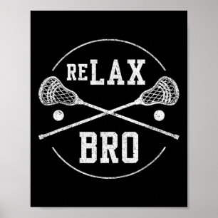 Entspann dich, Bruder, Lax Sticks – Retro Vintage Poster