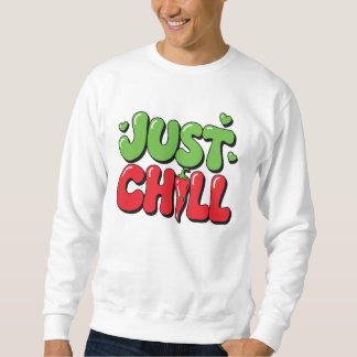 Entspann dich Chili Pepper Design – Lustiger schar Sweatshirt