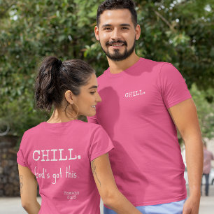 Entspann dich, Gott hat das im Griff Bibel Römer 8 T-Shirt