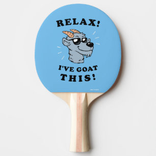 Entspann dich! Ich habe das hier. Tischtennis Schläger