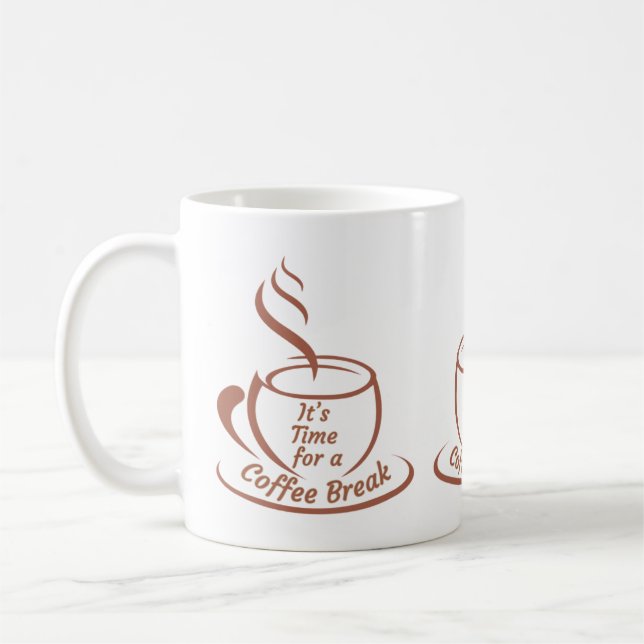 Entspannen & Auftanken Kaffeetasse (Links)