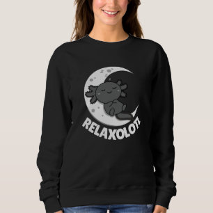 Entspannen im Axolotl Lovers, Niedlicher Tiere Rel Sweatshirt