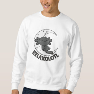 Entspannen im Axolotl Lovers, Niedlicher Tiere Rel Sweatshirt