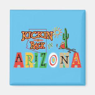 Entspannen in Arizona Magnet