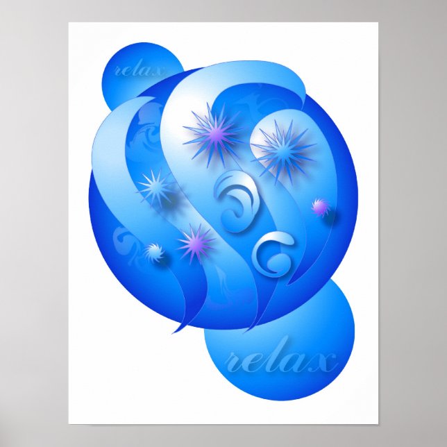 Entspannen Poster (Vorne)